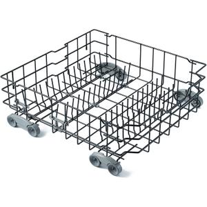 WD28X25960 Dishwasher Lower Rack Replacement Parts for GE Lower Dishrack Drawer Tray Rack 21.8 x 20.6 x 7.3 GE PDW7880G00SS GDWT368V55SS Profile Dishwasher Bottom Dish Rack Assembly 1 Pcs