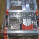 Little Giant Ladders, Velocity with Wheels, M17, 17 Ft, Multi-Position Ladder, Aluminum, Type 1A, 300 lbs Weight Rating, (15417-001)