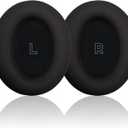 Replacement Ear Pads for Bose QuietComfort(QC) Ultra Wireless Headphones, Headphones Ear Cushions, Headset Earpads, Ear Cups Cover, Replacement Muffs (Black)