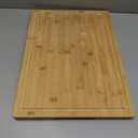 Allsum 20x14" Extra Large Bamboo Cutting Boards for Kitchen, XL Wood Charcuterie Boards Cheese Serving Tray with Side Handles and Juice Grooves, Solid Durable Reversible
