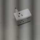 1 Pack European Travel Plug Adapter, Mifaso International Power Plug Adapter with 3 Outlets 3 USB Charging Ports(2 USB C), Type C Plug Adapter Europe Travel Essentials to Spain Italy France