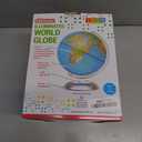 Little Experimenter 8 Illuminated Globes for Kids - Light Up World Globe With Stand, Best Gift Ideas for Children, Educational STEM Toys for All Ages, Gifts for Boys And Girls Ages 8-12+ Years Old