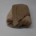 H.VERSAILTEX Modern Velvet Plush 4 Piece High Stretch Sofa Slipcover Strap Sofa Cover Furniture Protector Form Fit Luxury Thick Velvet Sofa Cover for 3 Cushion Couch Width Up to 90 Inch (Sofa, Camel)