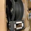 Heavy Duty Steel Retrtable Air Hose Reel - Auto Rewind, 1/2 x 50 Ft