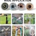 2 x Screw Extractor-Damaged Water Pipe Removal Tool With 1/2 Inch and 3/4 Inch Valve Faucet,Easy Out Stripped Screw Damaged Bolt Extractor Removal Tool for Damaged Screw