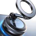 CoolpowNewest Vacuum Magnetic Phone Holder for Car Phone Holder MountMovable Vacuum Suction Magsafe Car Mount Cell Phone Holders for Your Car Interior Accessories for Women Men for iPhone 17 16 15