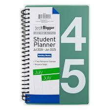 PlanAhead Student Planner Aug 2024- July 2025  Blue