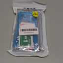 Annymall for iPhone 14 Clear Case with 2 Screen Protector,[Not Yellowing] Military Grade Drop Protection Thick Anti-Fall Transparent Heavy Duty Shockproof Phone Cover for Apple iPhone 14 6.1" (Clear)