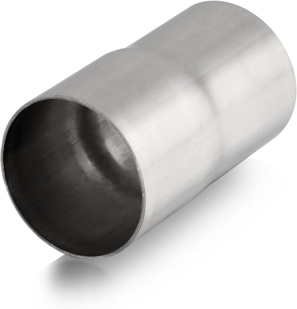A-KARCK Exhaust Adapter Connector 2.75" ID to 3" OD, Universal Exhaust Pipe Reducer Stainless Steel, 4" Overall Length