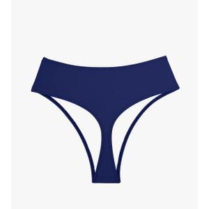 Kepblom Women's Thong Rave Bottoms High Waisted Bikini Bottom High Cut Panties for Dance Festival XL