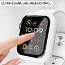 2 x 6 Pack Case Tempered Glass Screen Protector for Apple Watch Cover Series 10 9 8 7 6 5 4 3 2 1 SE Ultra 38mm 40mm 41mm 42mm 44mm 45mm 46mm 49mm, Thin Scratch Resistant Full Protective Hard PC Bumper (Pink/Rose Gold/Starlight/Silver/White/Clear)