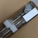 2 Pack Matte Black Disc Curtain Rods, 28-48 Inches Window Curtain Rod, Adjustable Room Darkening Drapery Rod with Aluminum Finials and Brackets, Wrap Around Design