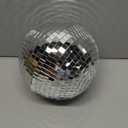Alytimes Mirror Disco Ball - 8-Inch Cool and Fun Silver Hanging Party Disco Ball Big Party Decorations, Party Design