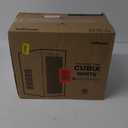 Zalman CUBIX Compact Mini Tower mATX ITX PC Case, Micro-ATX/Mini-ITX/DTX, SFF Small Form Factor SFX HTPC Computer Chassis, USB 3.0, White