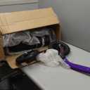 BlessReach Foldable Rollator Walkers with Seat for Seniors, 450 lb Capacity, 8'' Wheels, 18" Big Seat, 6-Position Adjustable Height, Heavy-Duty Aluminum Rolling Walker (Purple)