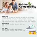 COLORETTO 61XL Black Ink Cartridge for HP 61 Black Ink Cartridge for HP61 | Envy 4500 5530 4501 4502 5535 Officejet 4630 4635 Deskjet 1000 1010 1050 1510 2510 2540 Printer for HP61 Replacement