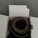 YSAGi Genuine Leather Desk Mat, 35.4"X17" Office Desk Pad, Thick Premium Table Pad with Stitched Line, Non-Slip Laptop Writing Pad with Rubber Base (Dark Brown, 35.4"x17")