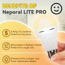 Neporal LITE PRO Rechargeable Light Bulbs, 2600mAh Large Battery Backup Light Bulbs, Perfect As Emergency Lights for Home, Hurricane Prepareness Item, E26/E27 (Soft White-2600mAh)