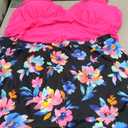 Daci Women Tankini Swimsuits with Skirt - Two Piece Tummy Control Skirted 2PC Bathing Suits Swimwear (XX-Large, Pink Floral)