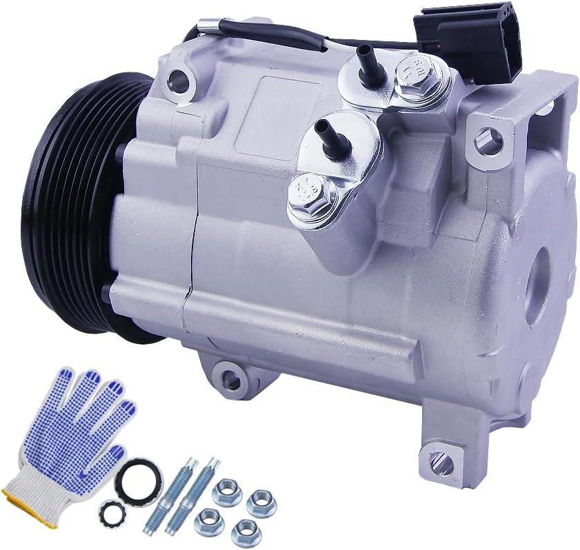 AC Compressor AC Air Conditioning Compressor Kit For GMC Acadia/Saturn Outlook/Buick Enclave 2007 2008 2009 2010 2011 2012 3.6L CO 21625C 15926085