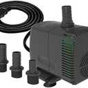 Amazon.com: Knifel Submersible Pump 880GPH (3500L/H 60W) Ultra Quiet with Over Heating Protection 10.2ft High Lift for Fountains, Hydroponics, Ponds, Aquariums & More : Pet Supplies