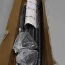 Black Curved Shower Curtain Rod 33-78 Inches Adjustable Splicing Design Need To Drill Shower Rods Curved Round Bowed Rust proof, Premium Stainless Steel Shower Curtain Rod for Bathroom, Bathtub, Stall