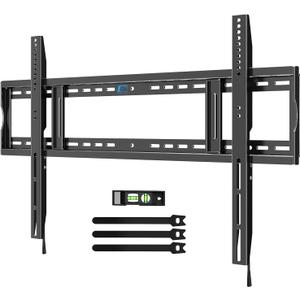HOME VISION Heavy Duty TV Wall Mount for Large TVs 65-150 Inch, 3-Stud Secure on 16"-24" Centers, Fits 12" to 48" Wood Studs, Fixed Low-Profile Flush Slim TV Bracket, Max VESA 1200x600, Holds 364 LBS