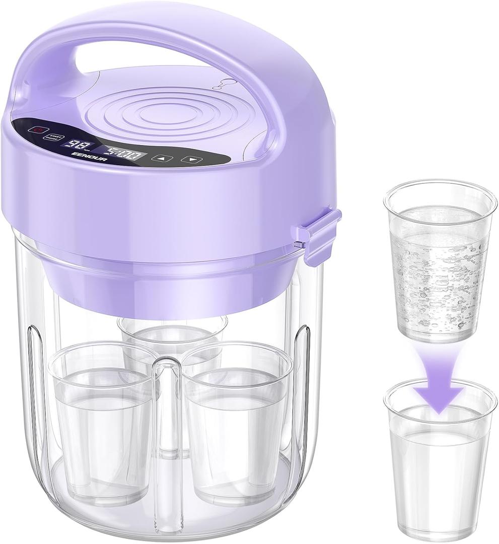 EENOUR Resin Bubble Remover, Removes 99% of Air Bubbles in 5 Minutes, 98kPa Vacuum Chamber with Digital Display, Big Capacity bubble remover for Epoxy Molds Casting, UV Resin, Silicone, Jewelry Making