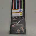 NAHSHON 2 Pack Mini Light Sabers for Kids, 2-in-1 Retractable Light Up Sword Toy for Boys and Adults, Red Blue Lightsaber Role-Play Accessory for Play Fighting, Halloween Cosplay