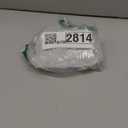 Ceenna 2 Pcs Clear Hard Shell Zipper Case Pouches Plastic Diaper Bag Organizer Travel Clear Toiletry Makeup Bag Toy Storage Pencil Case for Women(7.48 x 3.94 x 1.97 Inch)