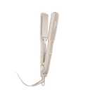 Paul Mitchell Smooth+ Ceramic Flat Iron, Adjustable Heat Settings, for Smoothing + Straightening (1.25" CeraShine Ceramic Plates, Taupe)