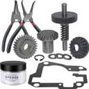 Worm Gear Kit Compatible With KitchenAid Whirlpool 5QT & 6QT Mixer Gear Parts Replacement, Worm Follower Gear Kit 9706529 W11086780 9709511 9703337 9709231