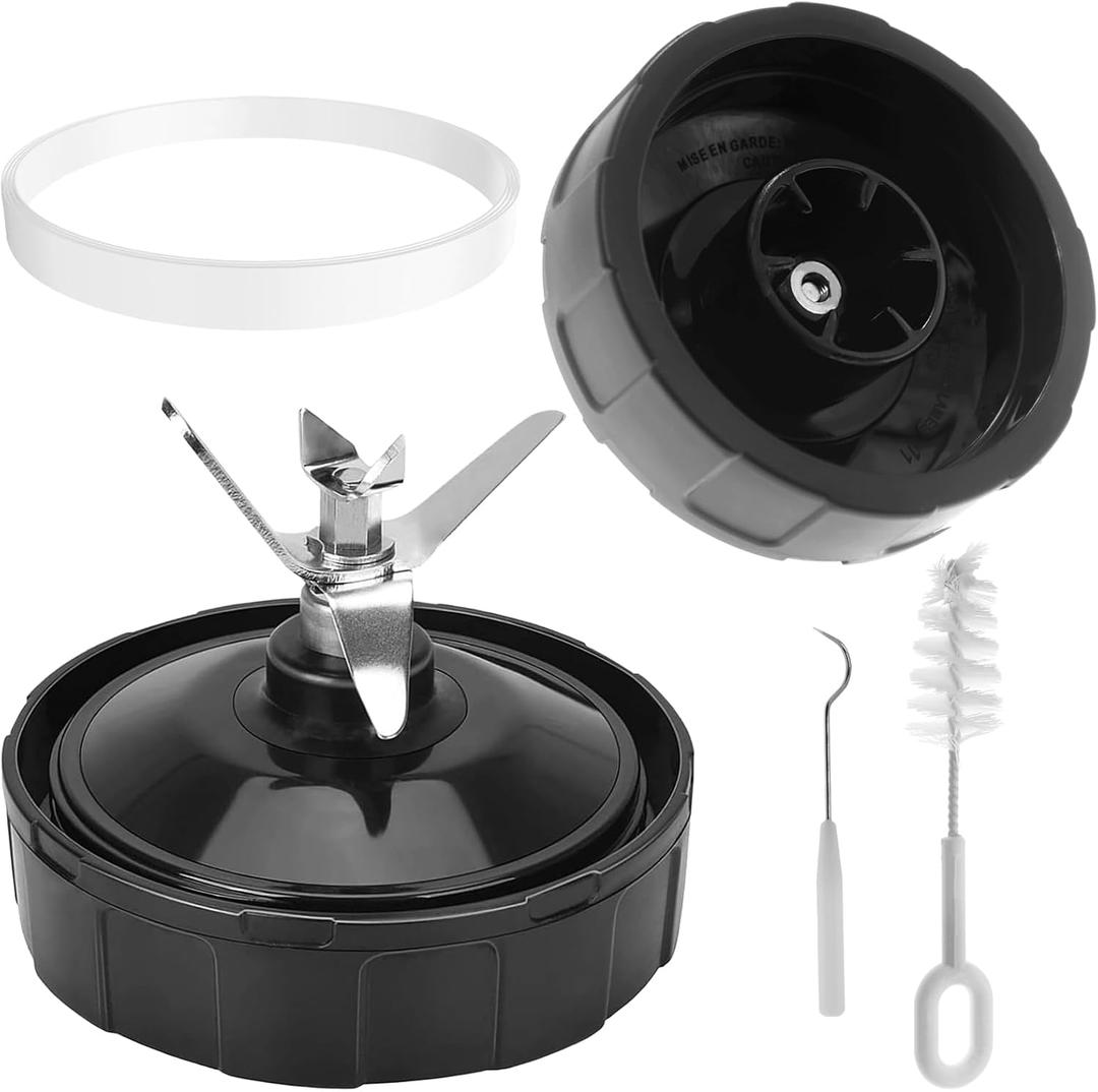 Ninja Blender Replacement Parts, 6 Fins Female Ninja Blender Replacement Blade Compatible with Ninja Auto iQ BL450 BL480 BL480D BL482 BL456 Blenders (FEMALE FINS ONLY)