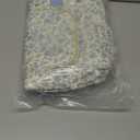 Large Blue Floral Quilted Crochet Knitting Bags and Totes Organizer Cotton Yarn Hook Bag Holder Christmas Corduroy Gift for Crochet Lover Crocheting Accessories, Needle with Zipper