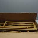 Flower Display Stand with 12 Buckets, 3 Layers Flower Bar, Gold Metal Plant Stand with Wheels, Heavy Duty Flower Cart for Indoor Outdoor Patio Garden Wedding Florist, Gold Metal Frame