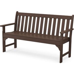 POLYWOOD GNB60MA Vineyard 60" Bench, Mahogany