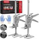 Kolvoii Labor Saving Arm Jack, 2 Pack Stainless Steel Construction Jack, Versatile and Easy to Use Hand Lifting Tools Improved Quality Lifting Device (Extra Large)