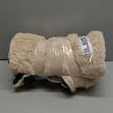 VERZEY Extra Large Dog Bed Mat Crate Pad Fit Metal Dog Crates,Ultra Soft Dog Crate Bed Washable & Anti-Slip Kennel Pad for Dogs Cozy Sleeping Mat,Cream 48L x30W x1H Inches XL