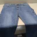 Iron & Haft Men's Journeyman Relaxed/Straight Fit Work Jeans, 12 Pocket Stretch Denim Tactical Jeans, Vintage/Medium Wash (40W x 34L)