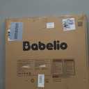 Babelio Baby Gate for Doorways and Stairs, 26-40" Auto Close Dog Gate, PressGuard C5, Easy-Install Pressure Mounted Satey Door, No Drilling Safety Gate for Child and Pets, Black