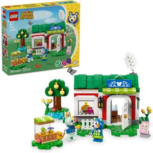 LEGO Animal Crossing Able Sisters Clothing Shop Building Toy - Animal Crossing Toy Figures and Playset for Kids, Girls and Boys, Ages 6+ - Pretend Play Gift Idea for Birthdays - 77055