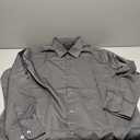 J.VER Men's Dress Shirts Stretch Long Sleeve Formal Shirt Solid Business Casual Button Down Shirts for Wedding Prom Size L