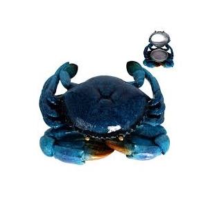 Crab Jewelry Trinket Boxes Hinged Animal Jeweled Trinket Box Decorative Crab Collectible Figurine