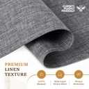 Grandekor Blackout Cordless Roller Shade,Hemp-Dark Gray,35" W x 48" H