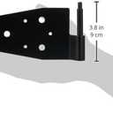 Rugged Ridge Door Hinge Kit for Jeep Wrangler YJ/TJ/LJ | Steel, Black | 11202.01 | Fits 1987-1995 Jeep Wrangler YJ; 1997-2006 Jeep Wrangler TJ; 2004-2006 Jeep Wrangler LJ