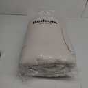 Bedsure Twin/ Twin XL Size Comforter Set Beige, Boho Tufted Bed Set, Farmhouse Jacquard Cable Knit Pattern Bedding, 2 Pieces, 1 Shabby Chic Fluffy Comforter & 1 Pillow Sham 