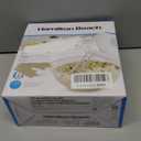 Hamilton Beach 6-Speed Electric Hand Mixer with Whisk, Traditional Beaters, Snap-On Storage Case, 250 Watts, White