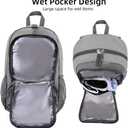 FENGDONG 35L Lightweight Foldable Waterproof Packable Travel Small Hiking Backpack Daypack for Men Women