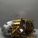 6QT Gold Chafing Dishes for Buffet, 304 Stainless Steel Food Pan with Lid, Round Chafing Dish Buffet Set of 4 Pack Food Warmer, Food Warmers for Parties Buffet Catering Events Dinners