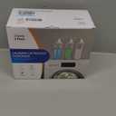 [3 Pack] Liquid Laundry Detergent Dispenser For Laundry Room Organization And Storage, 78oz Large Capacity Laundry Soap Containers With 12 Removable Labels, BPA Free & PET Plastic Clear